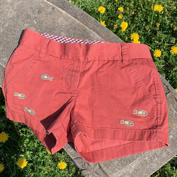 J Crew Classic Chino Short Rust/Tan 0 HOST PICK - Picture 3 of 10